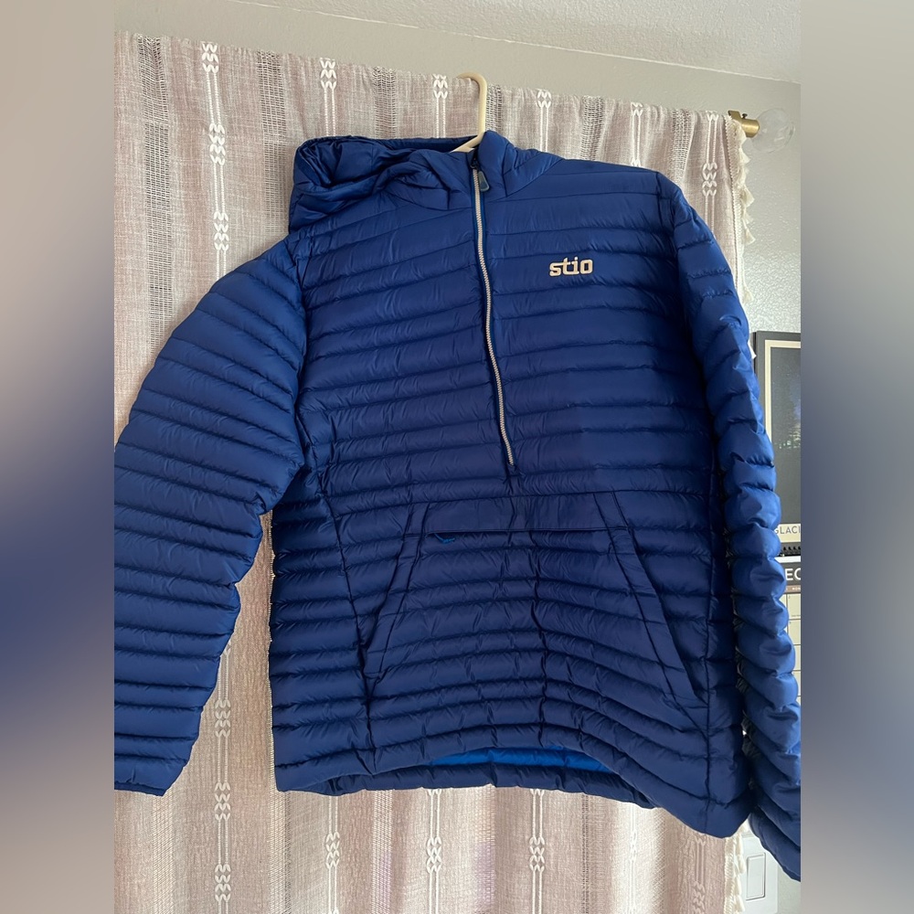 Stio Deep Blue Puffer Jacket